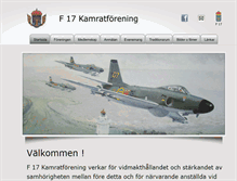 Tablet Screenshot of f17kamratforening.se